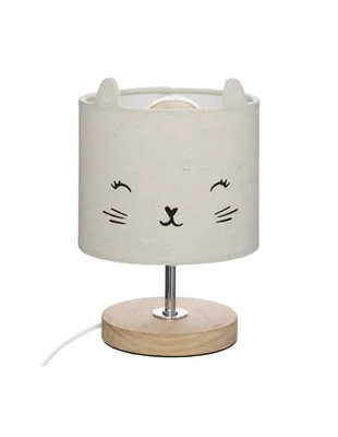 Atmosphera Createur D'Interieur lámpara infantil gato E14 23x15 cm