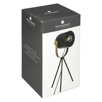 Atmosphera Createur D'Interieur Lámpara trípode negra H 46 cm – foto 5