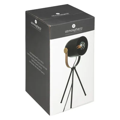 Atmosphera Createur D'Interieur Lámpara trípode negra H 46 cm – foto 6