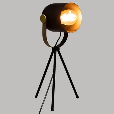 Atmosphera Createur D'Interieur Lámpara trípode negra H 46 cm – foto 7