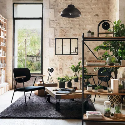 Atmosphera Createur D'Interieur Lámpara trípode negra H 46 cm – foto 3