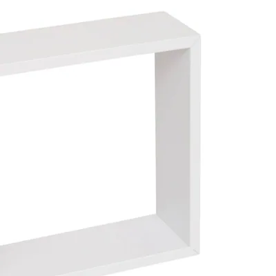 5five Simply Smart Juego de 3 estantes de pared blancos – foto 4