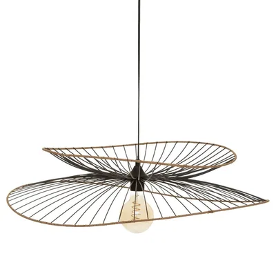 Atmosphera Createur D'Interieur Lámpara suspensión Alara negra D 69,5 cm – foto 2