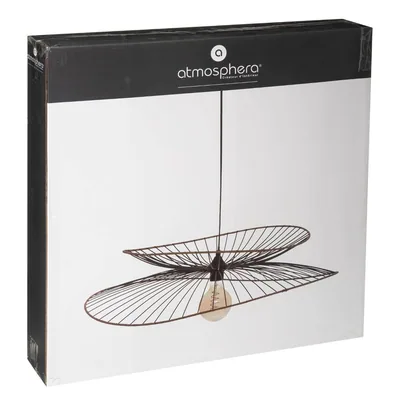 Atmosphera Createur D'Interieur Lámpara suspensión Alara negra D 69,5 cm – foto 3