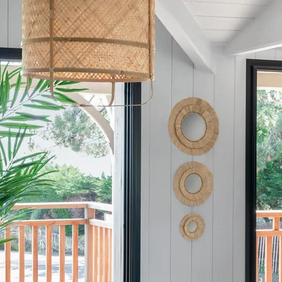 Atmosphera Createur D'Interieur Espejo Raphia Alba – foto 1