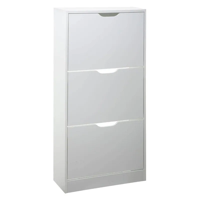 5five Simply Smart Zapatero Drawy 3 cajones blanco 119 cm