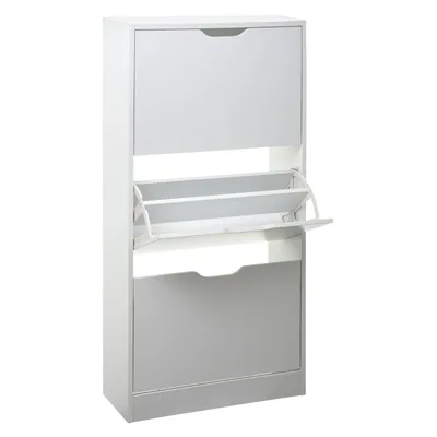 5five Simply Smart Zapatero Drawy 3 cajones blanco 119 cm – foto 4