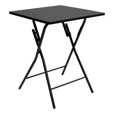 5five Simply Smart mesa plegable Hespéride negra 60x60x75 cm