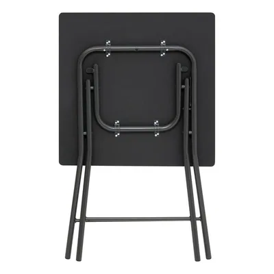 5five Simply Smart Mesa plegable Hespéride negra 60x60x75 cm – foto 3