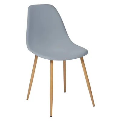 Atmosphera Createur D'Interieur Silla Taho imitación roble gris – foto 1