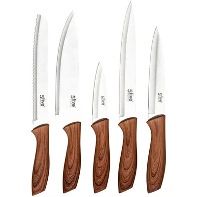 SG Secret de Gourmet 5Five bloque magnético con 5 cuchillos negro – foto 5