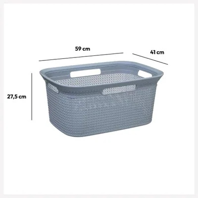 5five Simply Smart Cesto de ropa escandinavo 45 l – foto 4