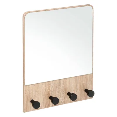 5five Simply Smart Espejo de pared de madera natural – foto 1