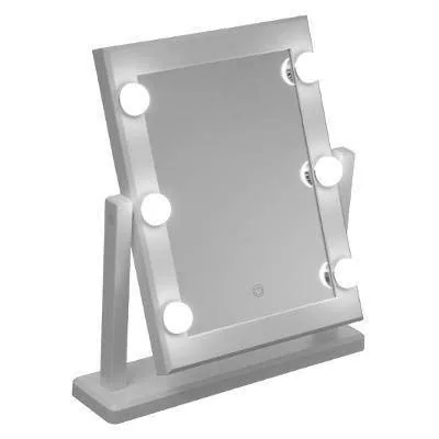 5five Simply Smart Espejo LED sobremesa giratorio Hollywood 40x37 cm – foto 3