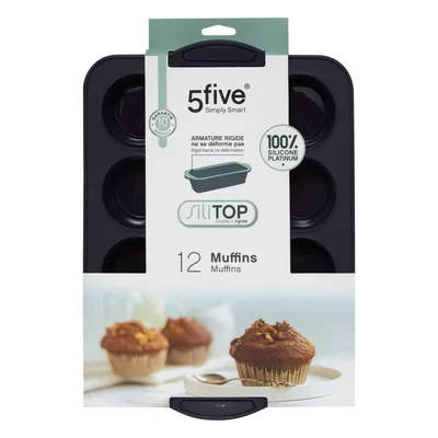 SG Secret de Gourmet 5 five simply smart Molde para 12 Muffins 33x23,5x3,5cm - 1 unidad – foto 2