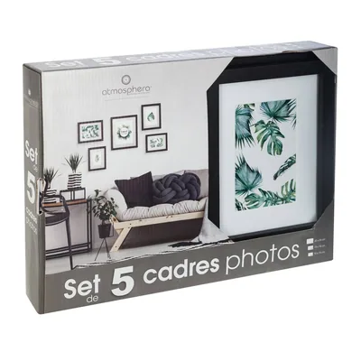 Atmosphera Createur D'Interieur 83209 conjunto de 5 marcos para fotos – foto 3