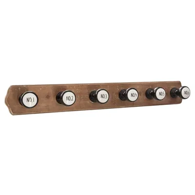 Atmosphera Createur D'Interieur 83211 colgador madera 6 perchas