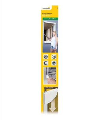 Schellenberg 50747 mosquitera magnética para ventana blanca 120x120 cm – foto 7