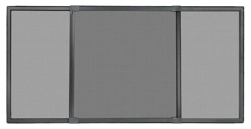 Schellenberg 50811 mosquitera corredera para ventanas 50x75-142 cm antracita