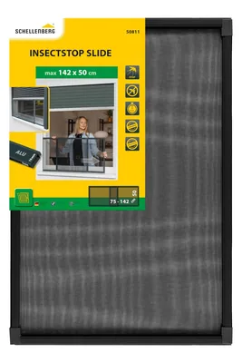 Schellenberg 50811 mosquitera corredera para ventanas 50x75-142 cm antracita – foto 7