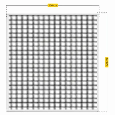 Schellenberg 70470 mosquitera de ventana Easy Click blanca 100x120 cm – foto 7