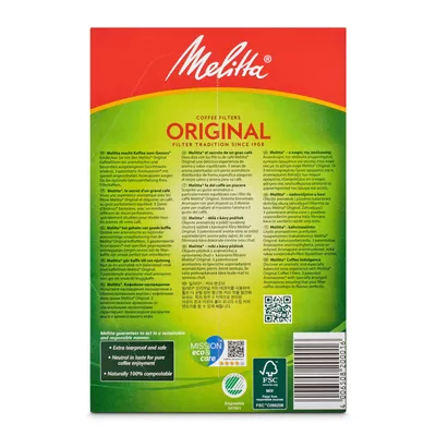 Melitta M30400, 40 Filtros de café, Tamaño 1x4, para cafeteras de filtro - pack de 6 unidades – foto 4
