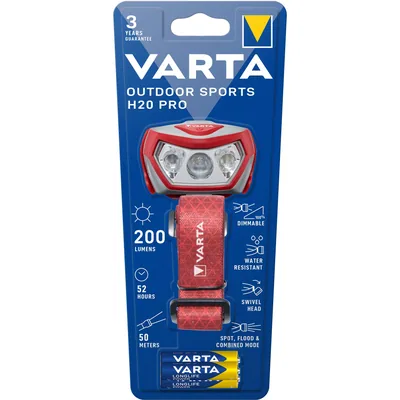 Varta Outdoor Sports H20 Pro linterna frontal LED IPX4 – foto 2