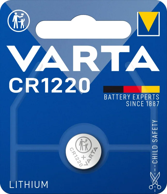 Varta Electronics pila de botón de litio CR1220 3 V