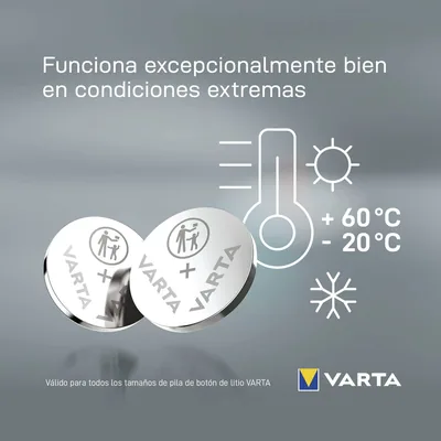 Varta Electronics pila de botón de litio CR2430 3 V – foto 4