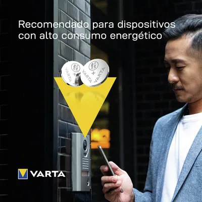 Varta Electronics pila de botón de litio CR2430 3 V – foto 2