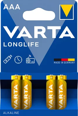 Varta Longlife 4 pilas AAA alcalinas 1,5 V – foto 2