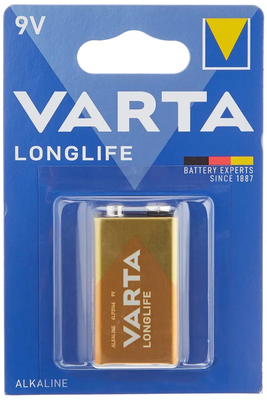 Varta Longlife pila alcalina 6LR61 9V