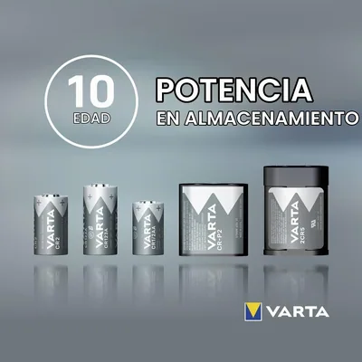 Varta CR123A pila de litio de 3 V – foto 4