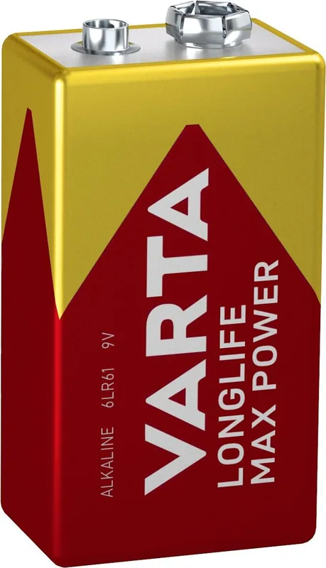 Varta Longlife Max Power pila alcalina 9V