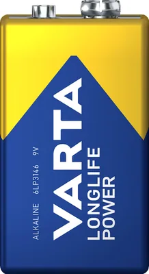 Varta 6LR61 Alkaline E-Block pila 9V 500mAh (pack de 10)