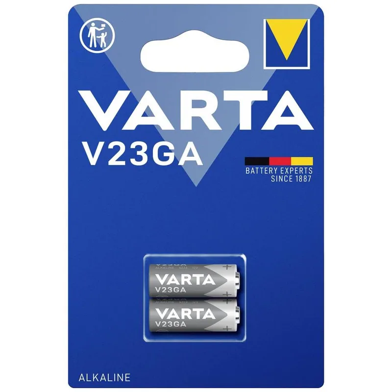 Varta Electronics 2 pilas de botón alcalinas V23GA 12 V
