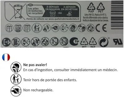 Varta Electronics 5 pilas de botón de litio CR2025 3 V – foto 3
