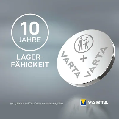 Varta Electronics 5 pilas de botón de litio CR2016 3 V – foto 5