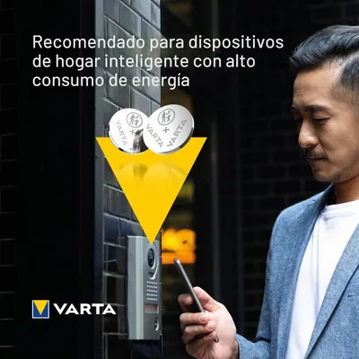 Varta Electronics 5 pilas de botón de litio CR2016 3 V – foto 2