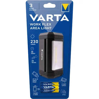 Varta Work Flex Area Light foco de trabajo con 3 pilas AA – foto 2