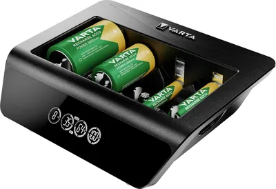 Varta LCD Universal Charger+ cargador de pilas AA/AAA/C/D/9V y USB – foto 6