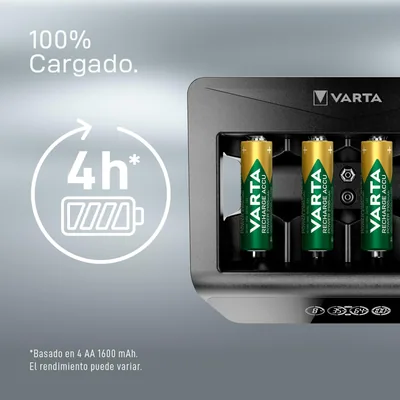 Varta LCD Universal Charger+ cargador de pilas AA/AAA/C/D/9V y USB – foto 2
