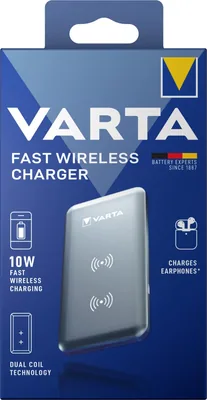 Varta Fast Wireless Charger 10 W compatible con Qi – foto 5