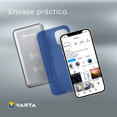 Varta Fast Wireless Charger 10 W compatible con Qi – foto 1