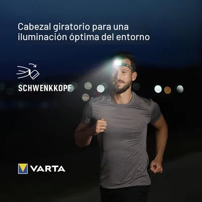 Varta Outdoor Sports Ultralight H30R linterna frontal LED recargable – foto 4