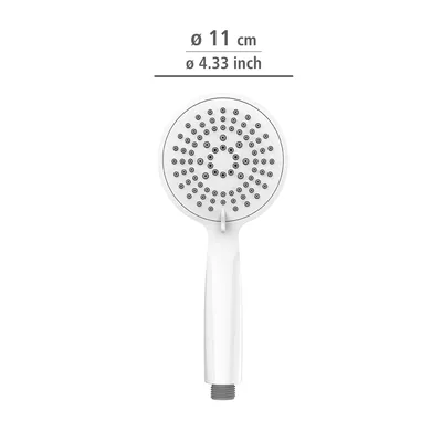 Wenko Mango de ducha Young blanco Ø 11 cm - 1 unidad – foto 5