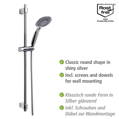 Wenko Young set de ducha con cabezal de 5 chorros 66 cm – foto 4