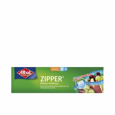 Albal 12 bolsas multiuso Zipper herméticas medianas – foto 3