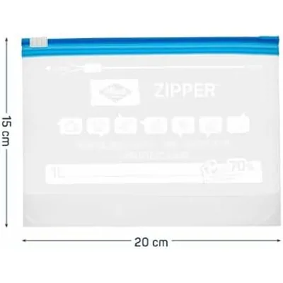 Albal 12 bolsas multiuso Zipper herméticas medianas – foto 4