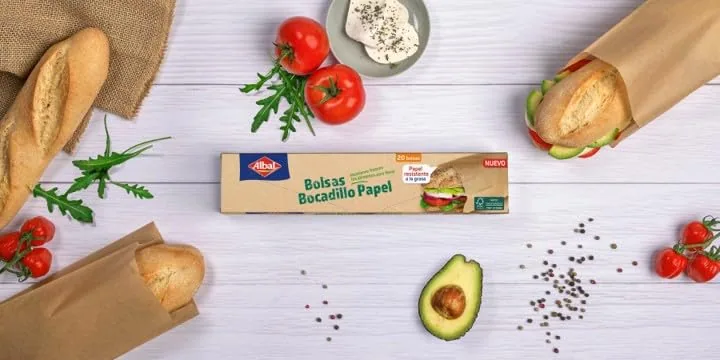 Albal Bolsas de papel para bocadillo